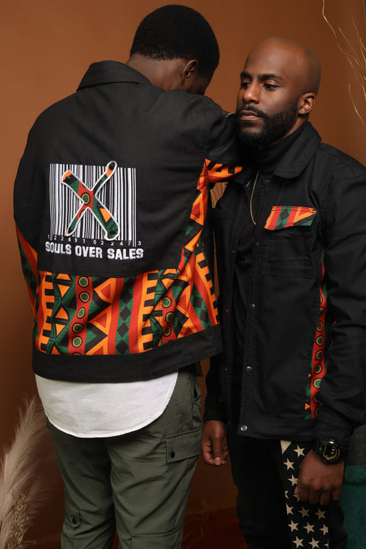 Remember Our Legacy Denim Jackets-Juneteenth Limited Edition